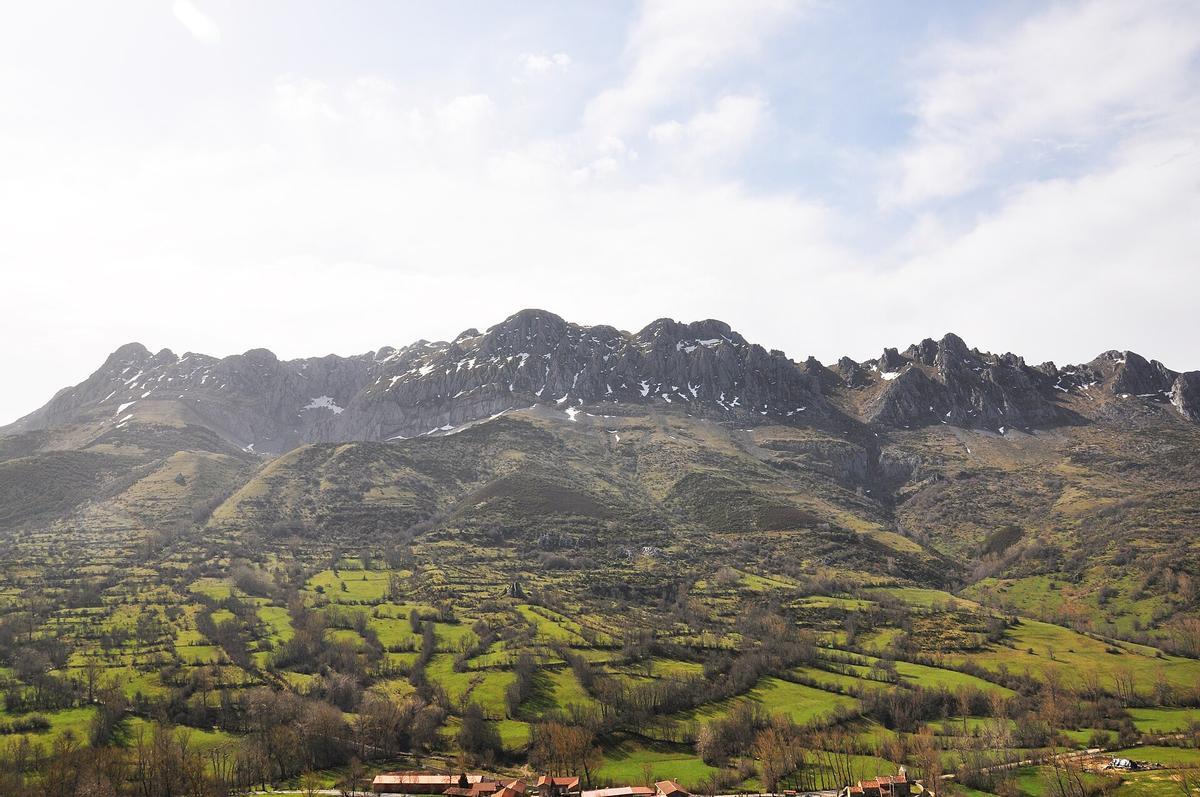 Zona del valle en la que se dividen los Pueblos de Genicera y Lavandera