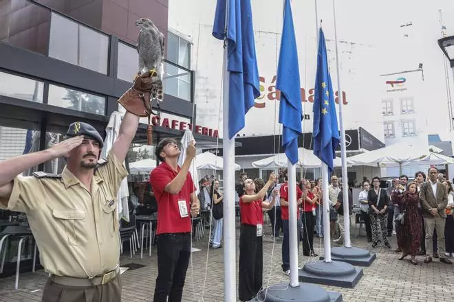 La celebración del día de Europa en la Feria de Muestras, en imágenes