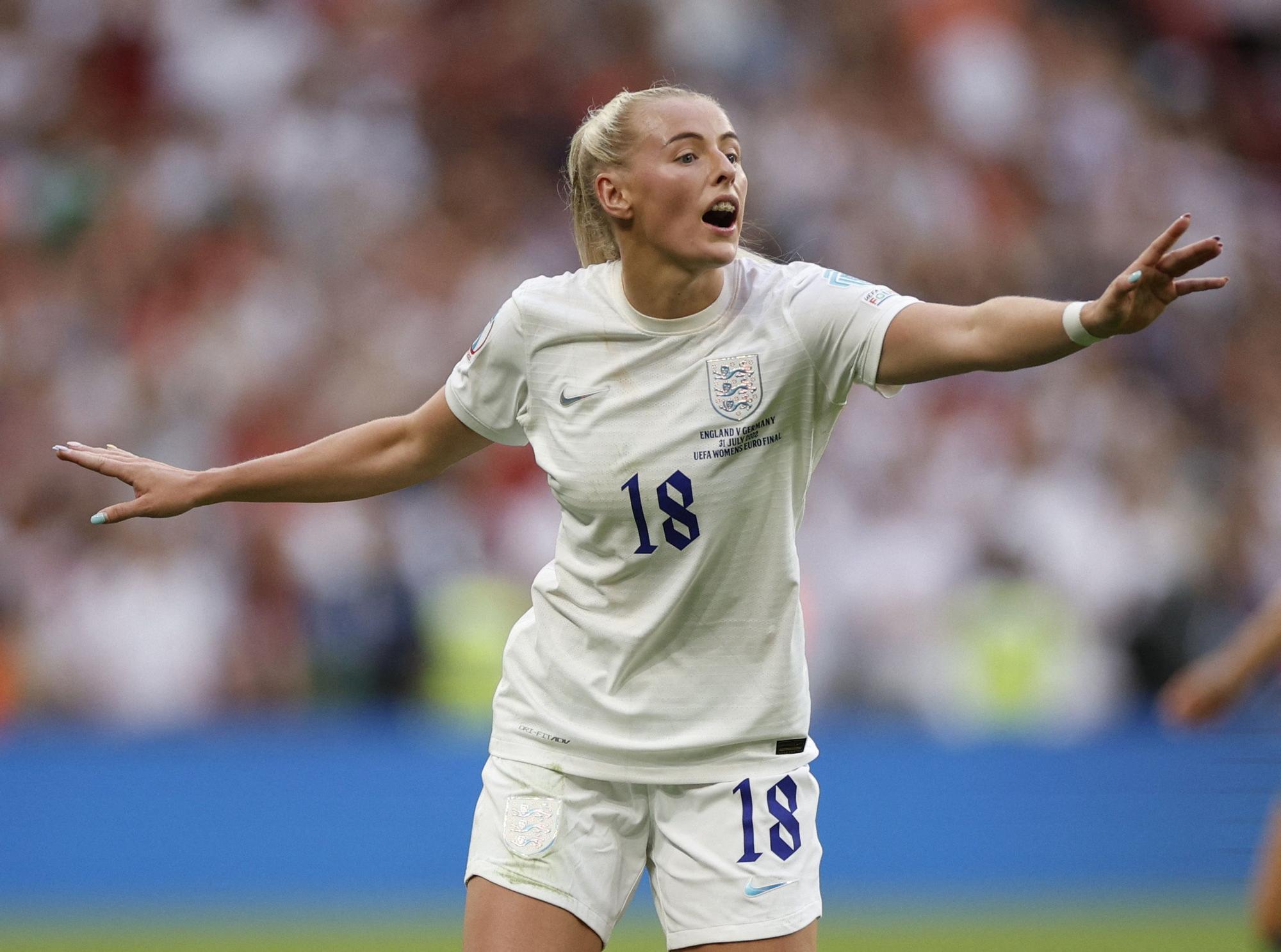 Así ha sido el gol de Kelly para que Inglaterra gane la Eurocopa Femenina