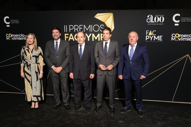 Facpyme celebra una velada dedicada al comercio alicantino