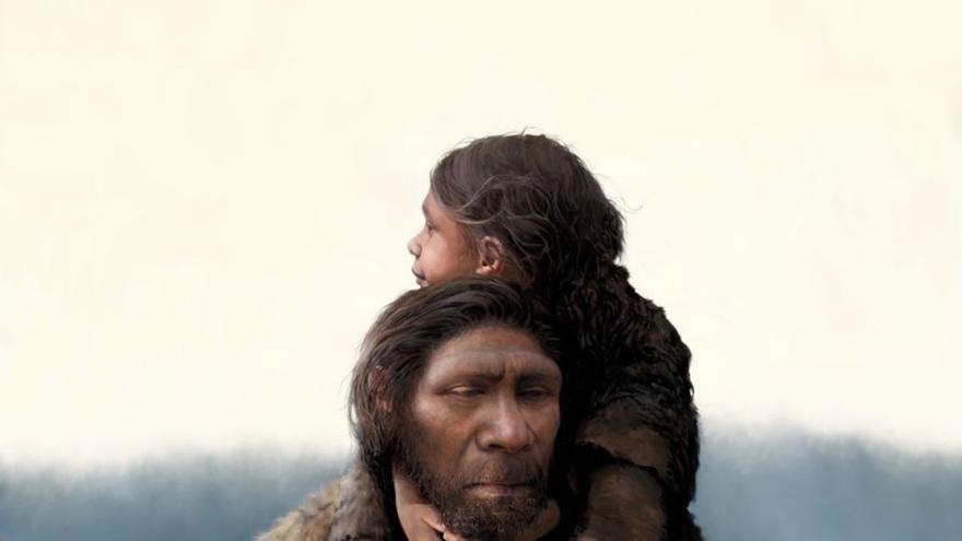 El primer retrat d’una família neandertal