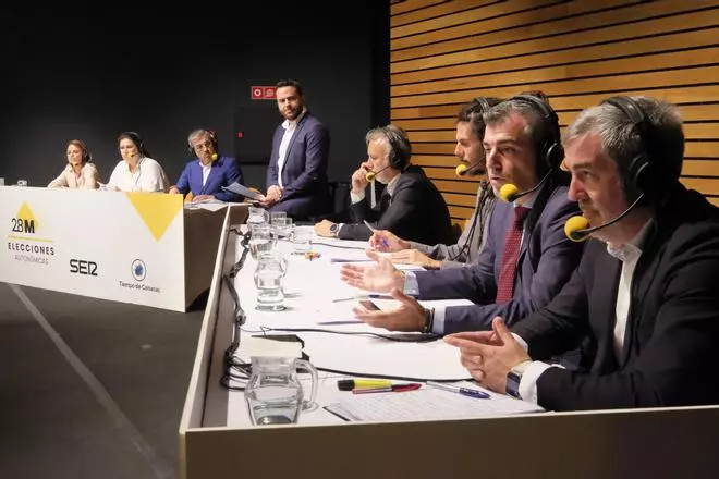 Primer debate de las elecciones en Canarias 2023