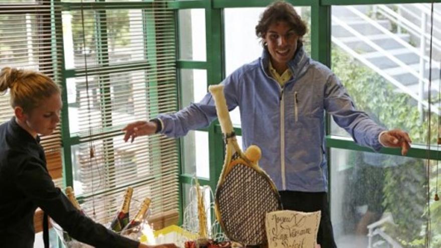 Rafa Nadal cumple 26 años en París