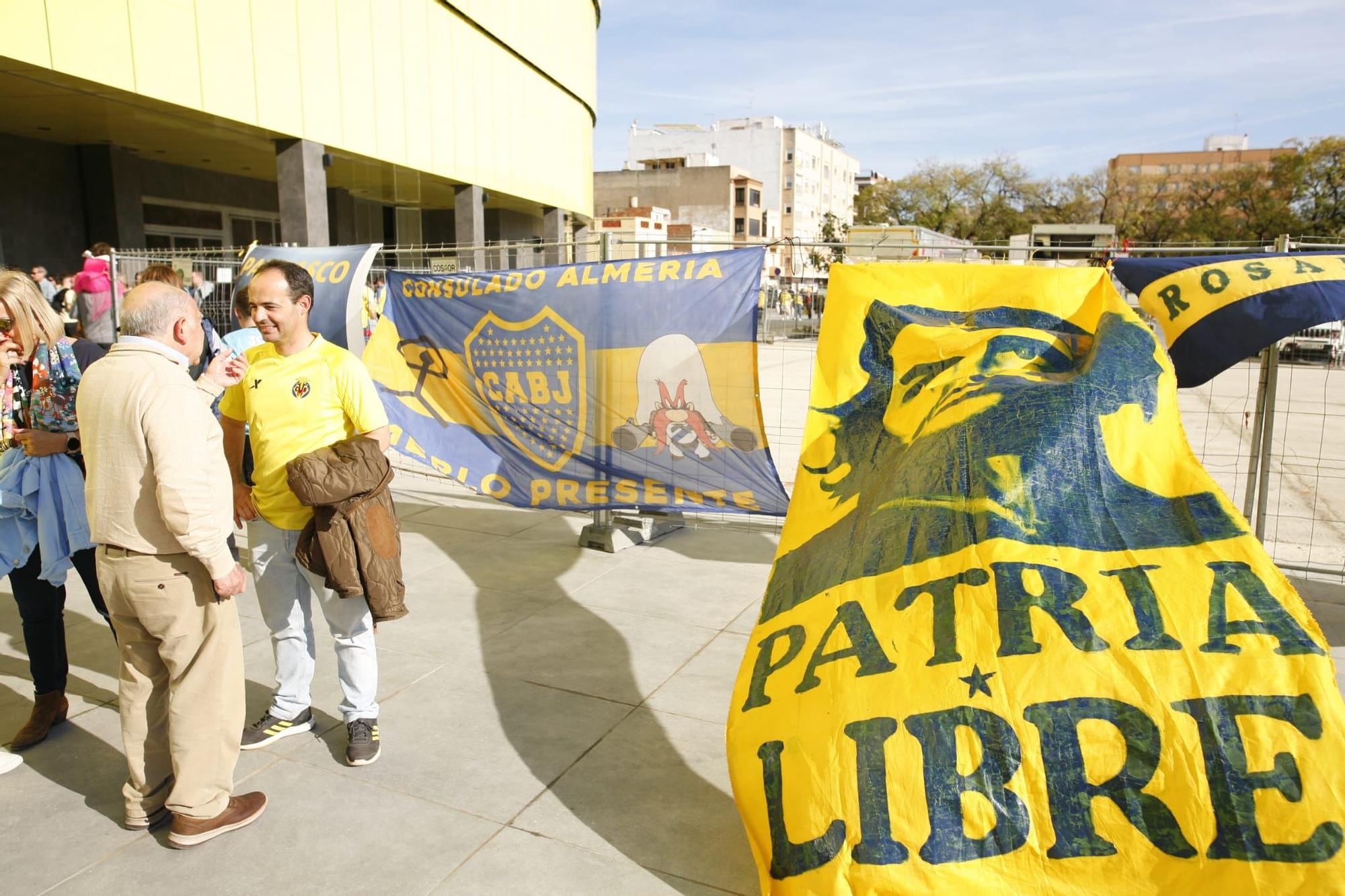 Ambiente previo al partido de leyendas del Villarreal CF en imágenes