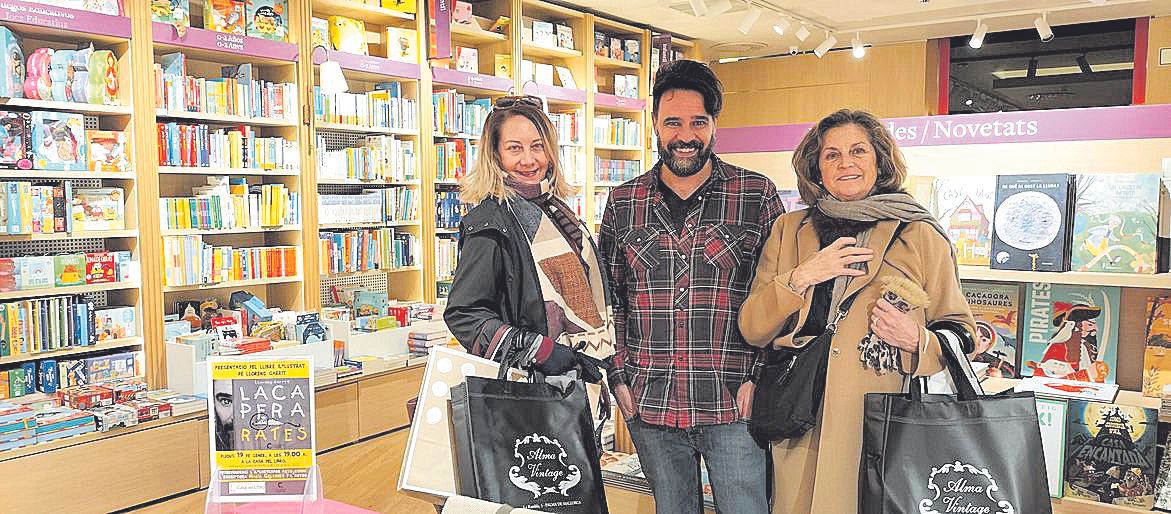 Águeda Ropero, Llorenç Garrit y Maria Magdalena Cánaves.