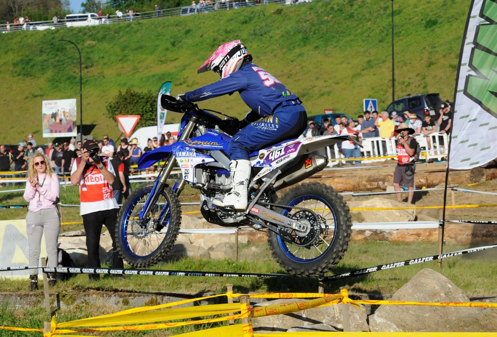 Lalín ruge al son del Campeonato del Mundo de Enduro