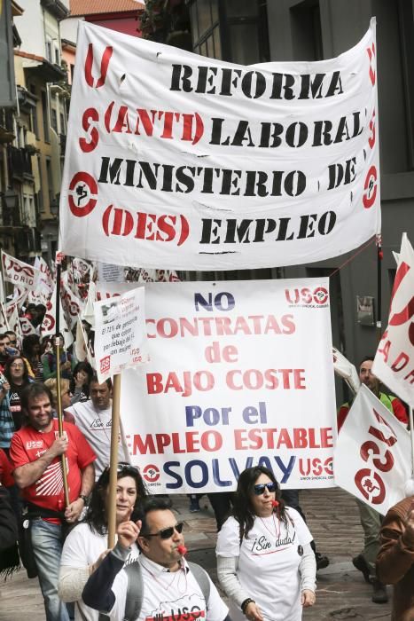 Manifestación del 1 de Mayo en Oviedo