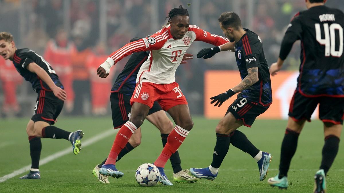 Mathys Tel sigue sumando minutos con el Bayern de Múnich