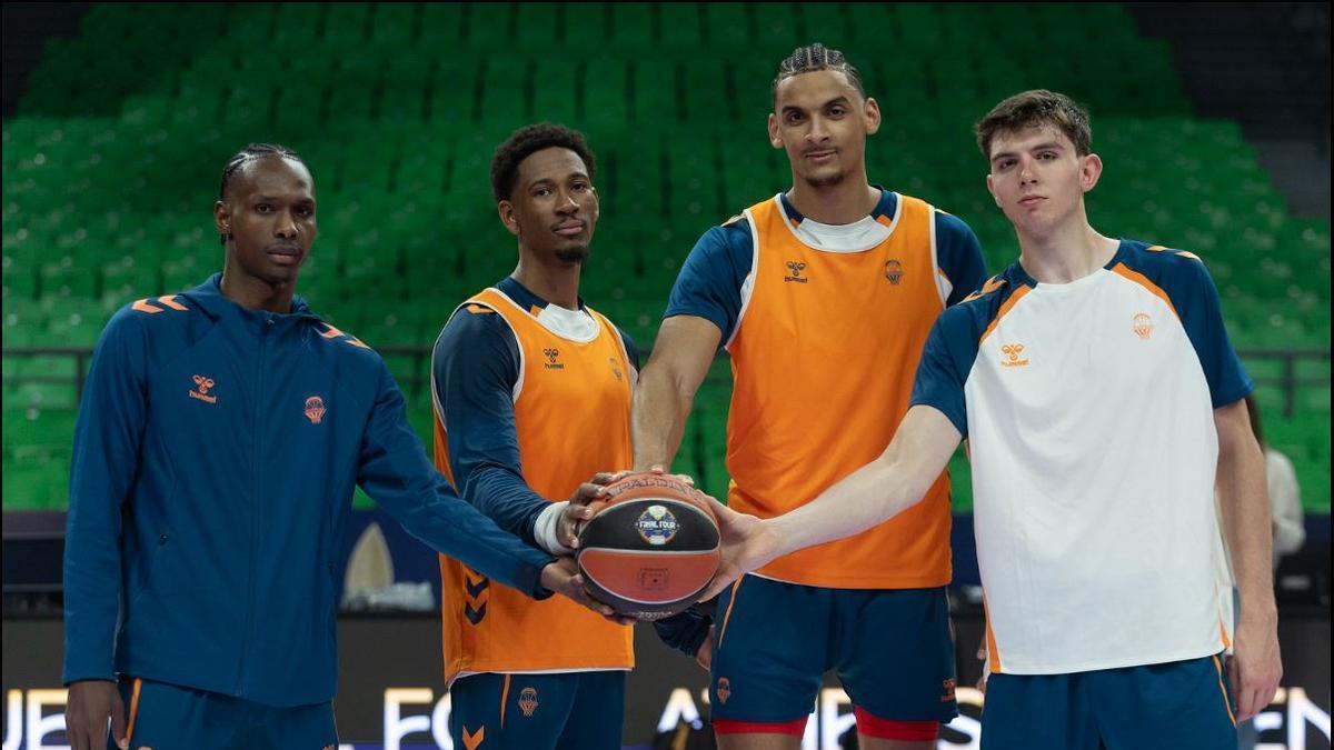 El Valencia Basket se prepara para su encuentro de Final Four en Atenas
