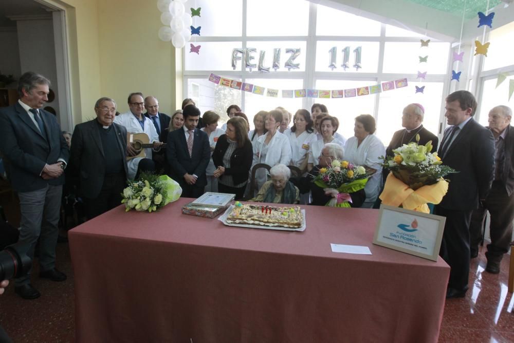 Josefa Álvarez, 111 años cantando