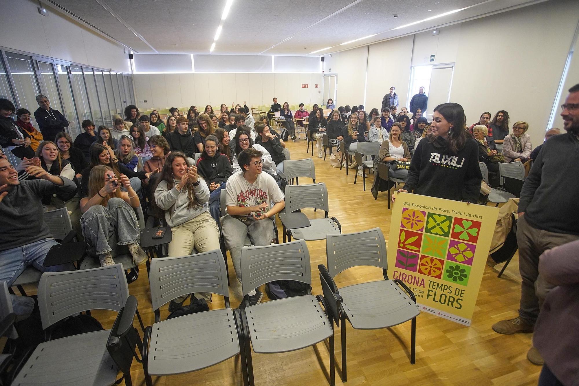 Presentació del cartell Girona, Temps de Flors 2024