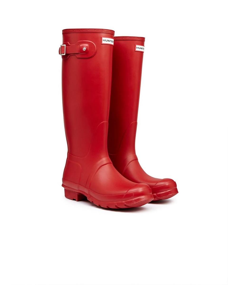 Botas rojas de Hunter