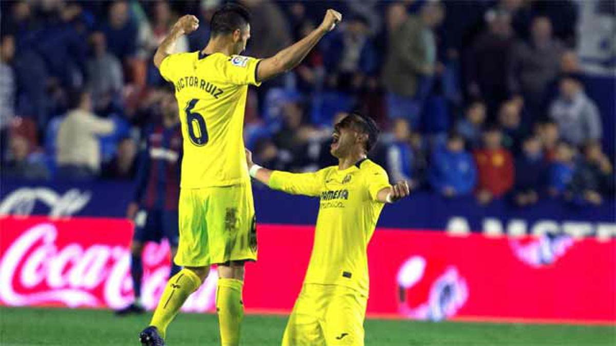 Agónica victoria del Villarreal ante el Levante