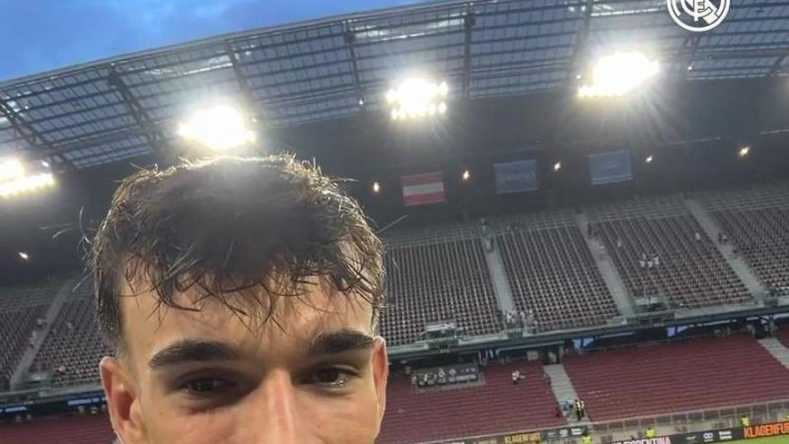 Las declaraciones de Espí tras debutar con el Real Madrid.