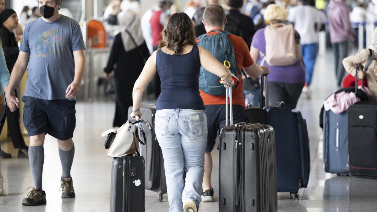 Aufnahme vom Flughafen Frankfurt