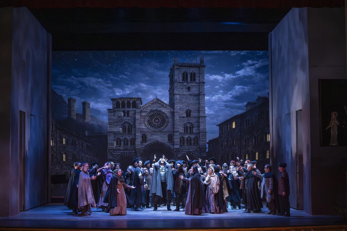 Ensayo general de Simón Boccanegra, tercer título de la 59º temporada de ópera de Las Palmas de Gran Canaria