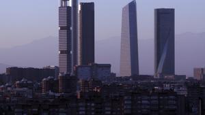 Imagen de archivo del skyline madrileño