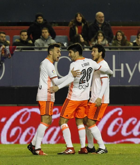 Las imágenes del Osasuna - Valencia