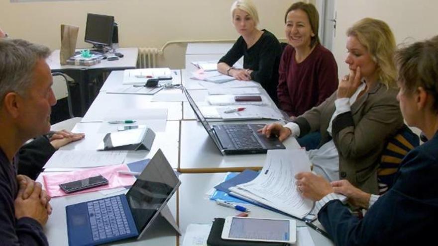 Seis institutos europeos de FP asisten a un encuentro en Alcoy