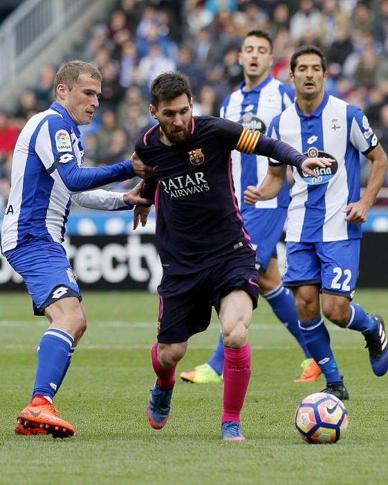 El Deportivo-Barça en imatges