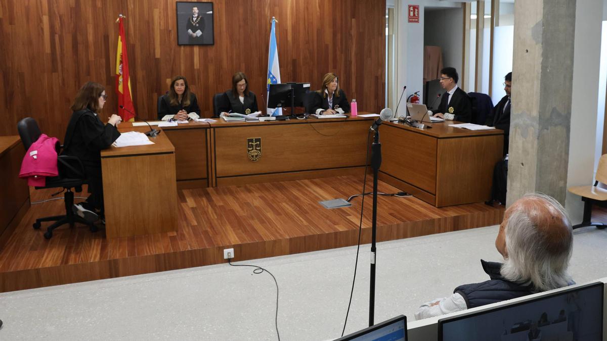 Juicio contra el marchante, celebrado el martes en Vigo.