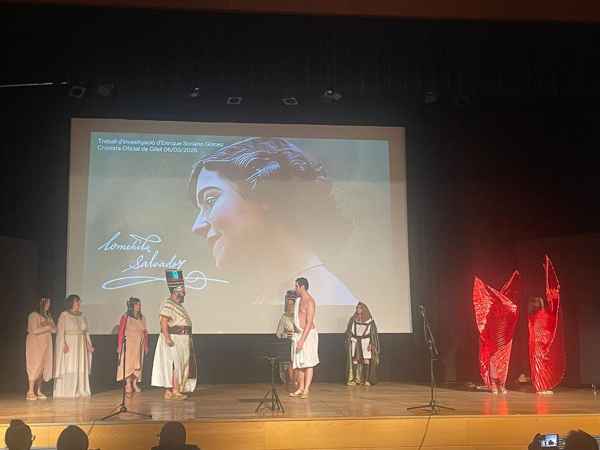 Momento de la representación.