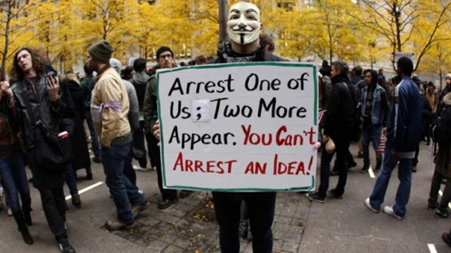 Decenas de detenidos en Nueva York en el aniversario de &#039;Occupy Wall Street&#039;