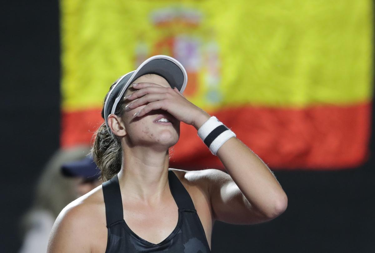 Garbiñe Muguruza, primera española en ganar las WTA Finals Garbiñe Muguruza, primera española en ganar las WTA Finals