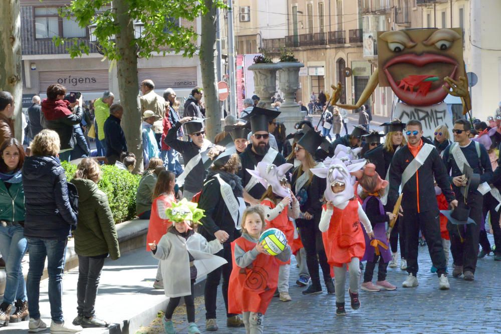 Rua infantil de carnaval a Figueres