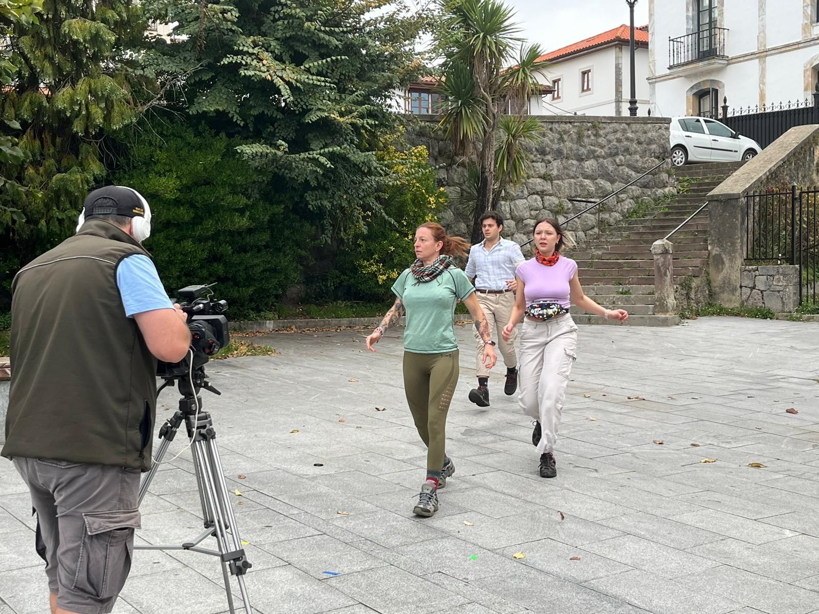 Colombres, plató de cine con zombis y peregrinos del Camino de Santiago