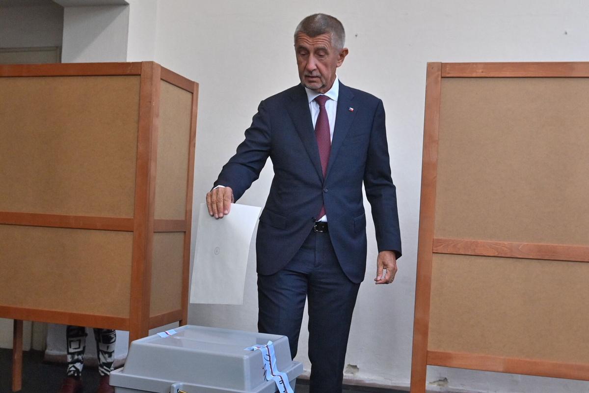 El exprimer ministro populista Andrej Babis.