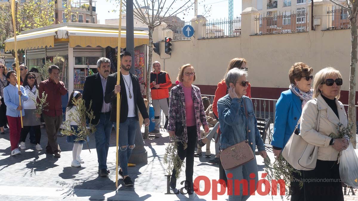 Procesión de Domingo de Ramos en Caravaca