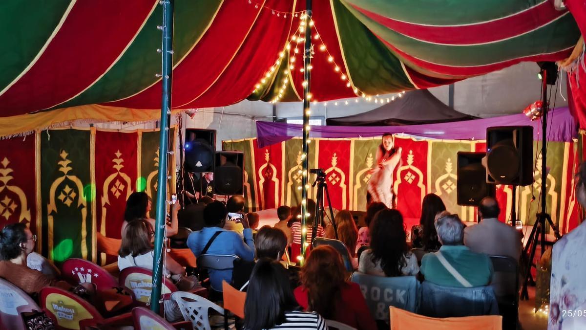 Una actuación en La Jaimita de Plasencia.