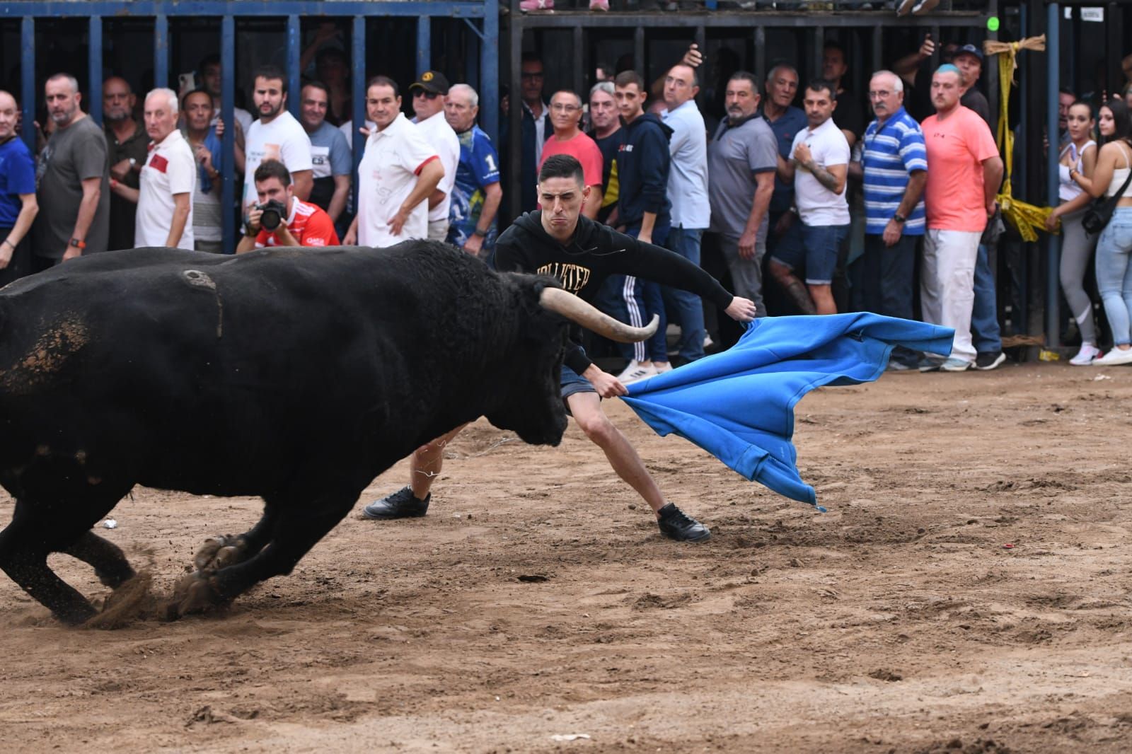 Exhibición de cuatro toros de Partida Resina en Onda