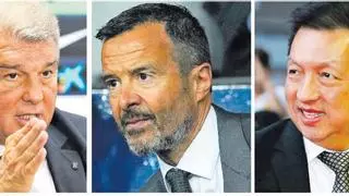 Jorge Mendes, el amigo común de Lim y Laporta