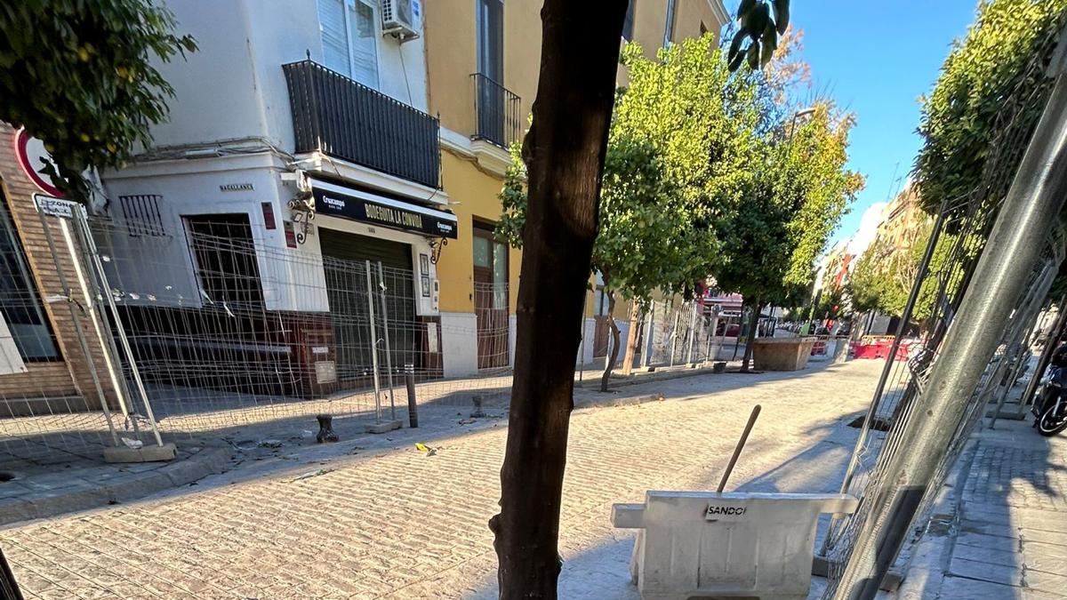 La calle Castilla recupera la circulación el 1 de diciembre.