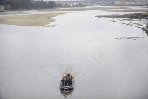 Eurodiputados visitan la Ría do Burgo