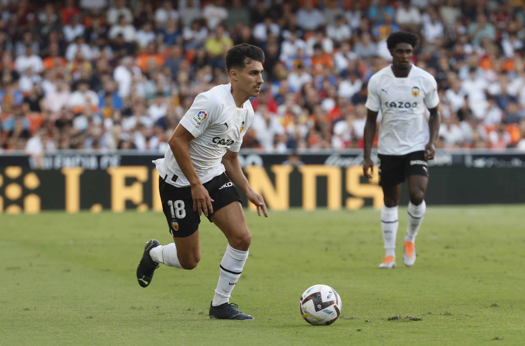 El Valencia - Celta en imágenes