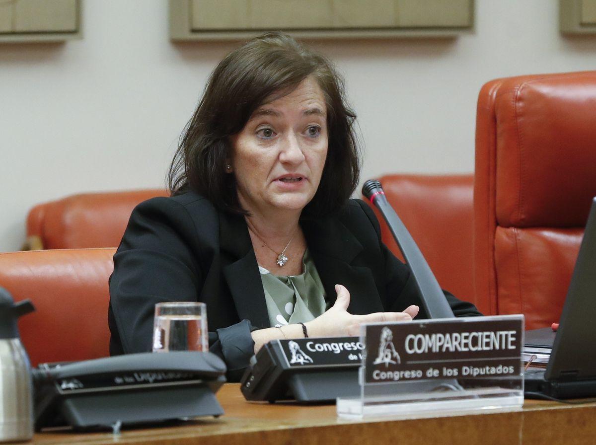 La presidenta de la Airef, Cristina Herrero.