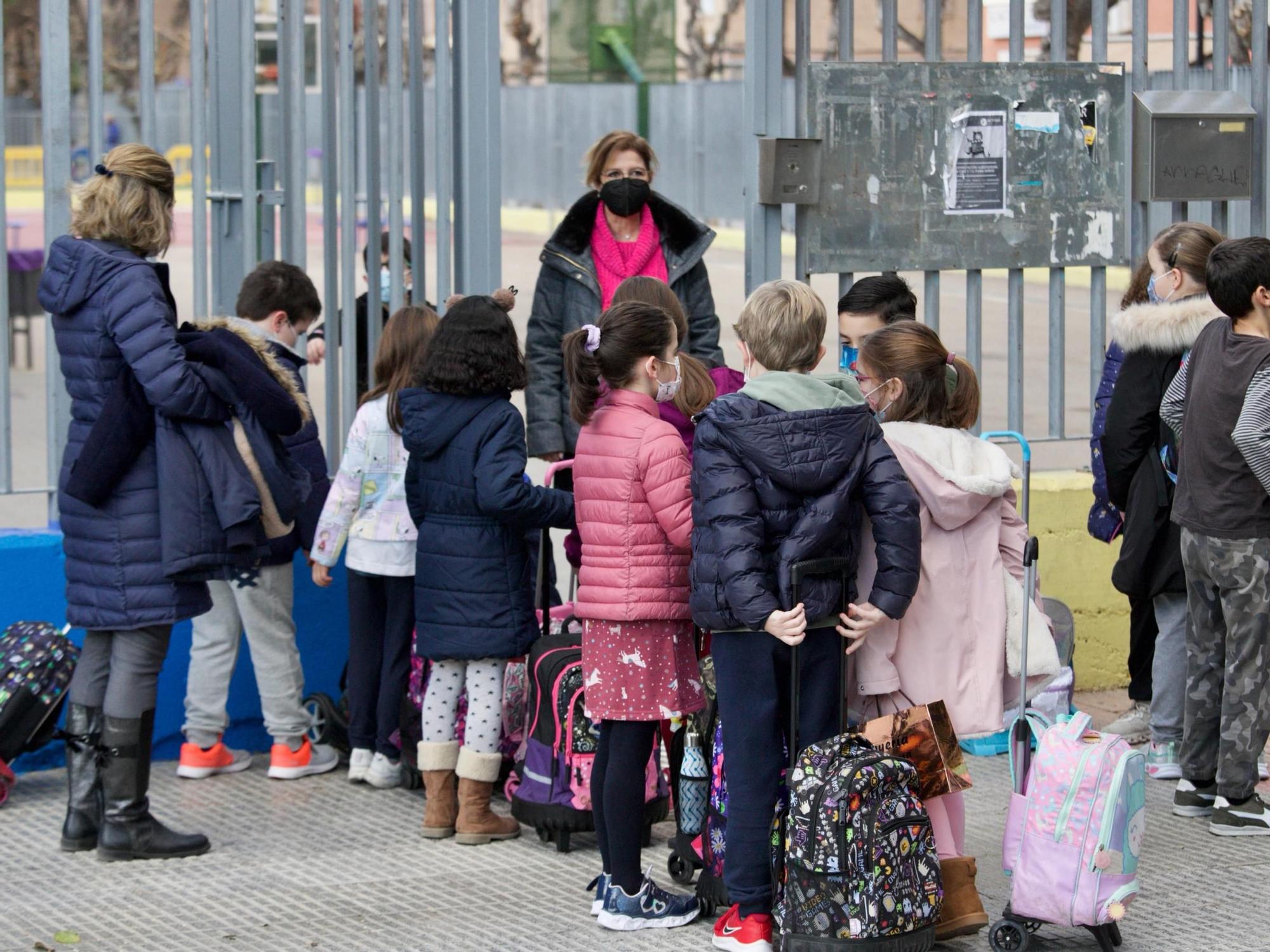 Así ha sido la vuelta al cole en Murcia