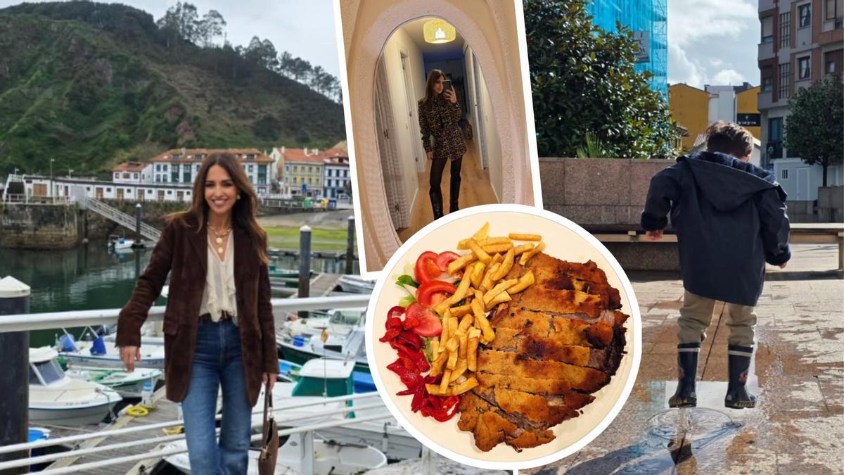 La Semana Santa de Paula Echevarría en Asturias