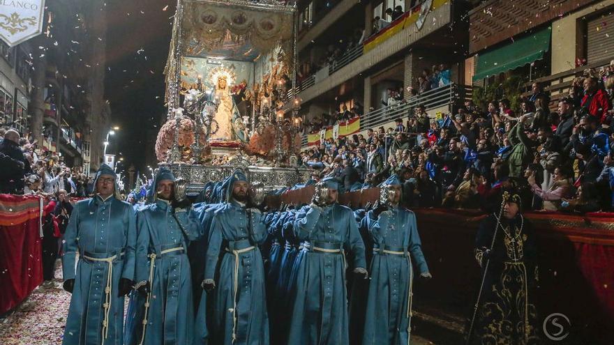 Las imágenes de la procesión de Viernes Santo en Lorca (I)