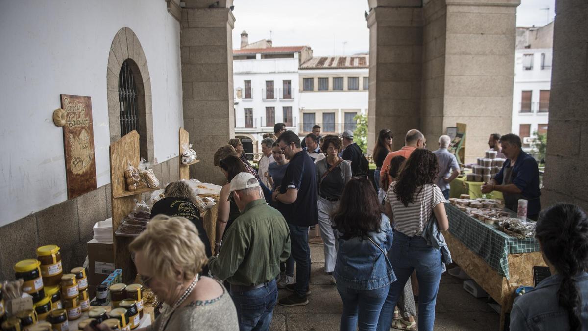 Biomercado de Cáceres.