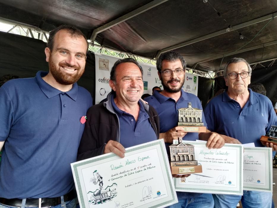 Concurso de sidra casera en Piloña