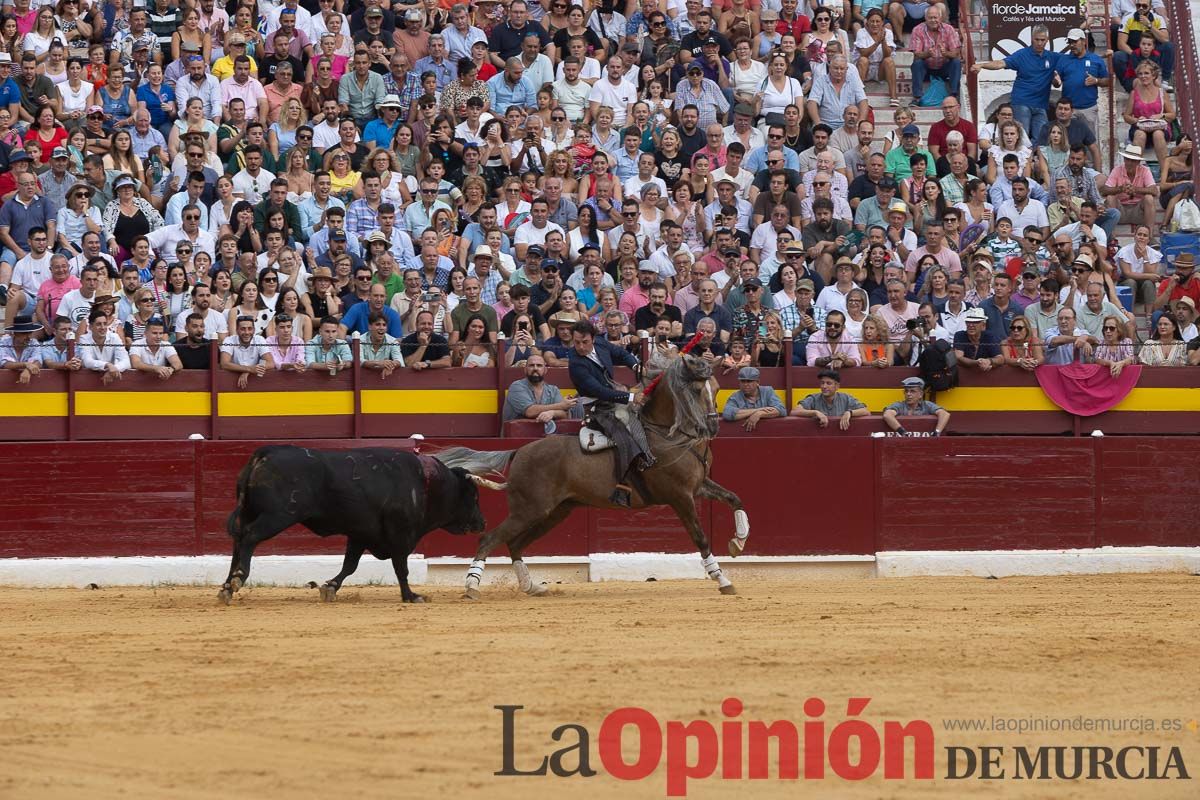 Corrida de Rejones en la Feria Taurina de Murcia (Andy Cartagena, Diego Ventura, Lea Vicens)