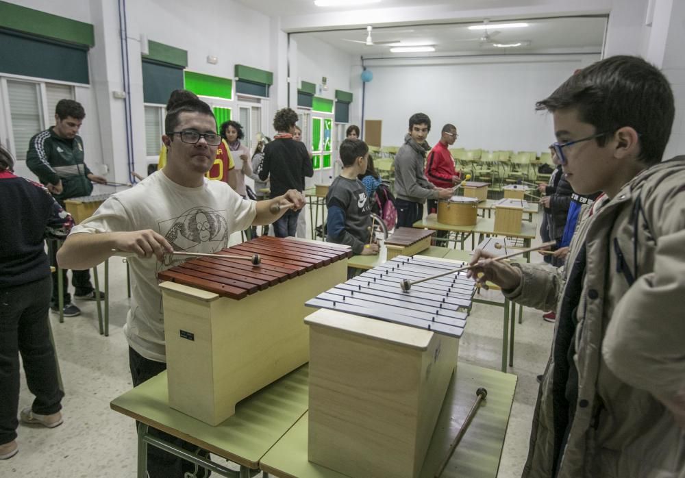 Alumnos con diversidad funcional en Severo Ochoa