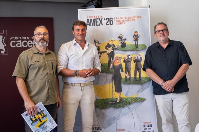 Galería | Presentación de la 18ª edición de Escenario AMEX de Cáceres