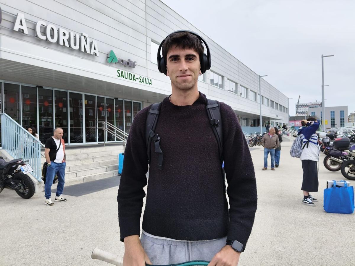 Pablo Pérez tren