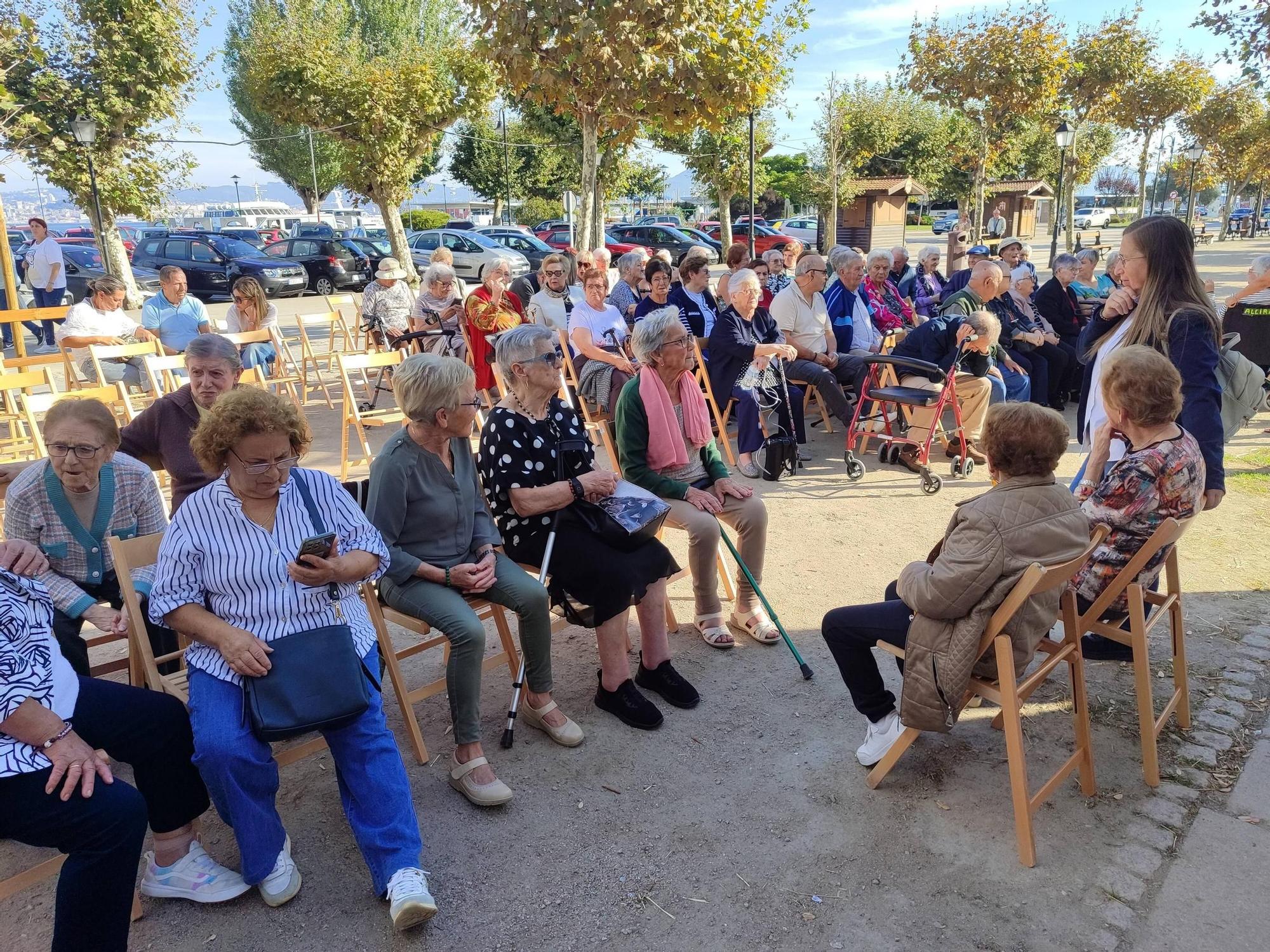 Los mayores alzan la voz en Cangas por la dignidad