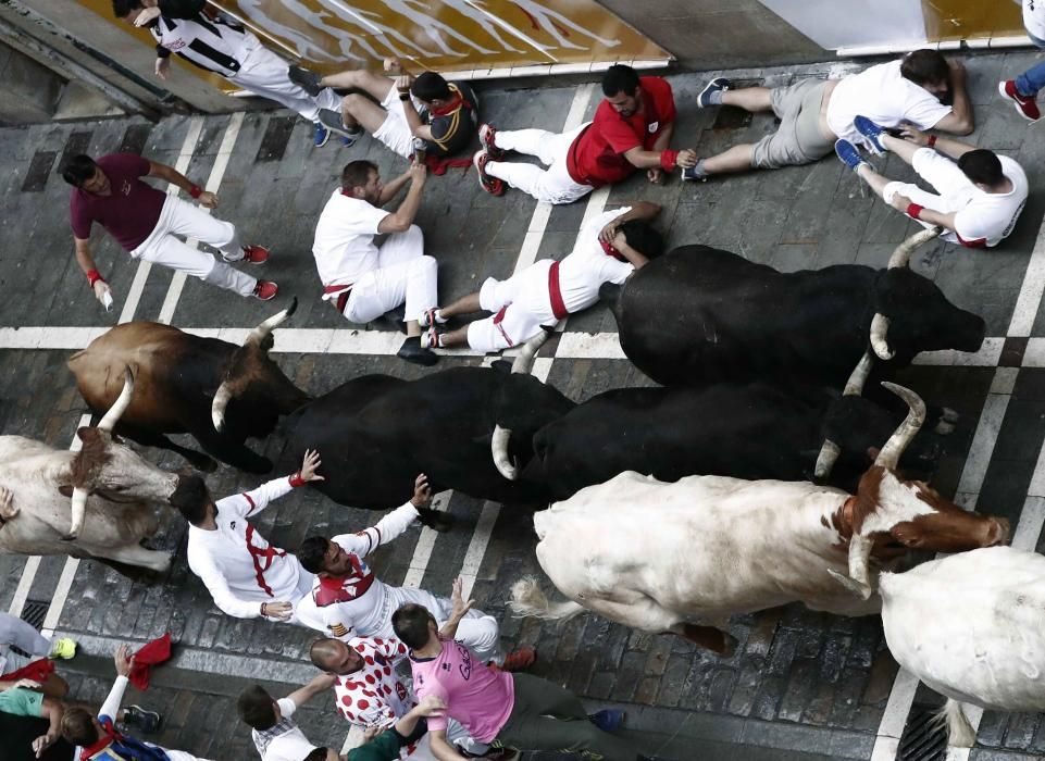 Sexto encierro de Sanfermines 2018